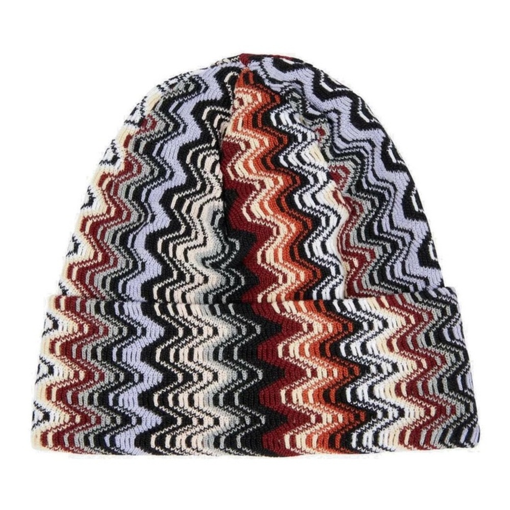 Missoni Zigzag wool blend hat new with tag